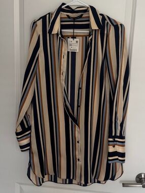 Colorful Striped Blouse